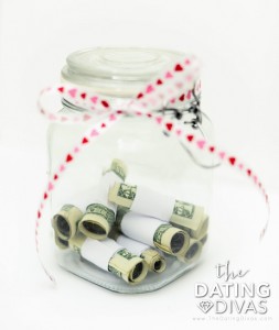 Date Night Jar {Inexpensive & Fun Date Ideas} - From The Dating Divas