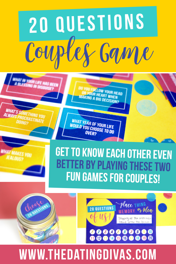 20 Questions Couples Game 