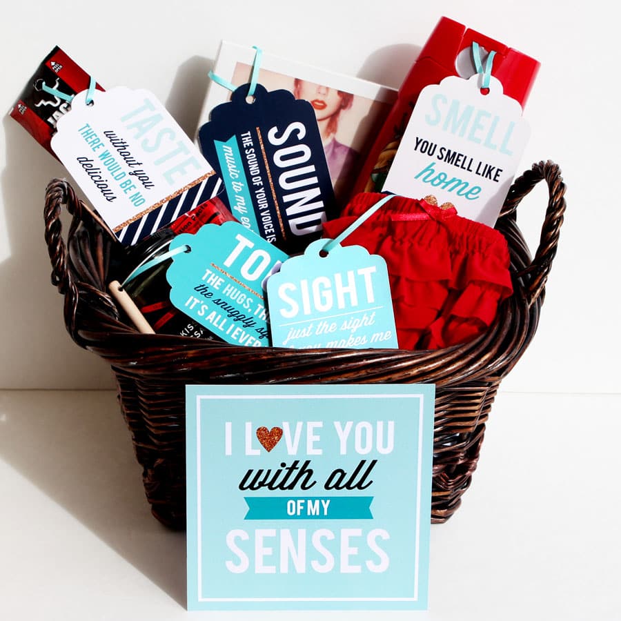 five senses gift for boyfriend