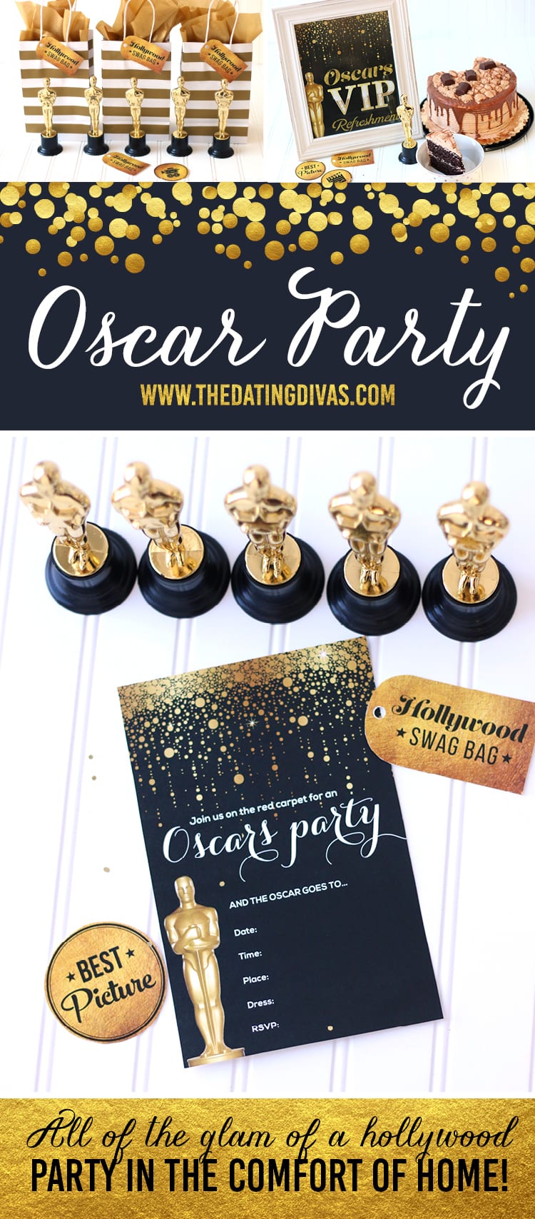 Oscars Party Ideas - Red Carpet Party Decorations - Hollywood Birthday  Party Ideas 