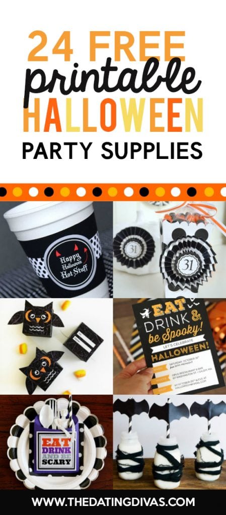 101 Free Halloween Printables and Decorations | From The Dating Divas