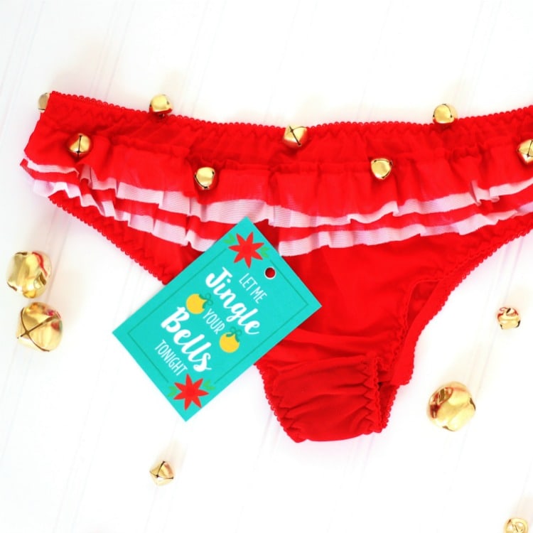 Jingle Bell Panties Sexy Christmas Lingerie - The Dating Divas