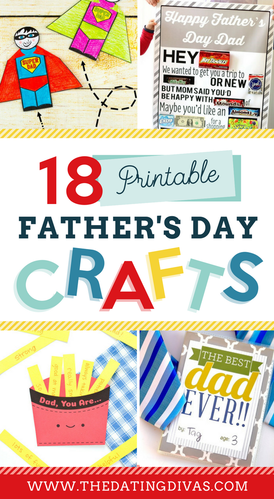 Father s Day Crafts For Kids From The Dating Divas