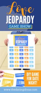 DIY Jeopardy Game for Couples - From The Dating Divas