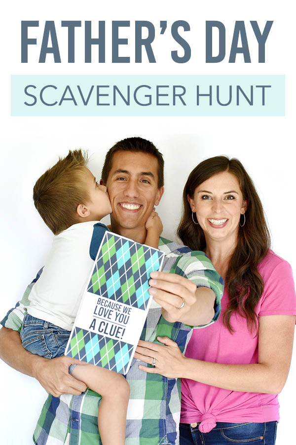 I can't wait to see my hubby and kids enjoy this Father's Day scavenger hunt! All the riddles are so cute! The kids (and dad!) are going to love this! #FathersDayIdeas #FathersDay #ScavengerHunt
