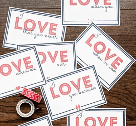 82 Free Printable Cards to Express Your Love - 25