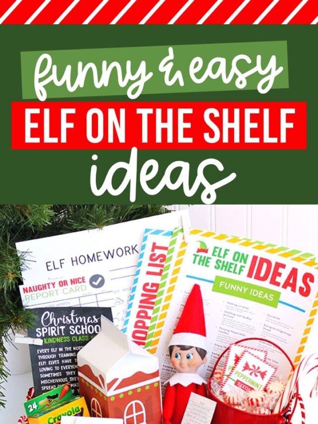 Funny & Easy Elf on the Shelf Ideas - The Dating Divas