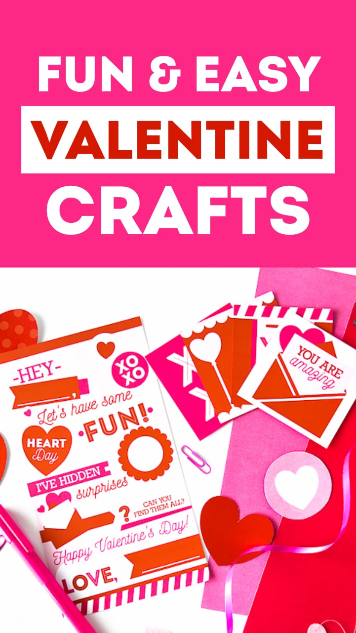 75+ Creative Valentine Crafts for Kids