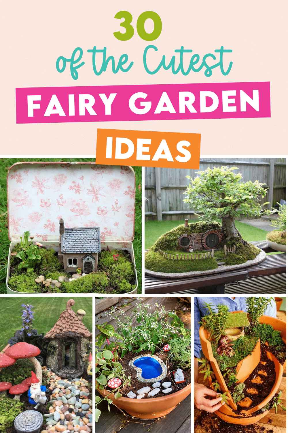 30 Creative Fairy Garden Ideas for Families | The Dating Divas