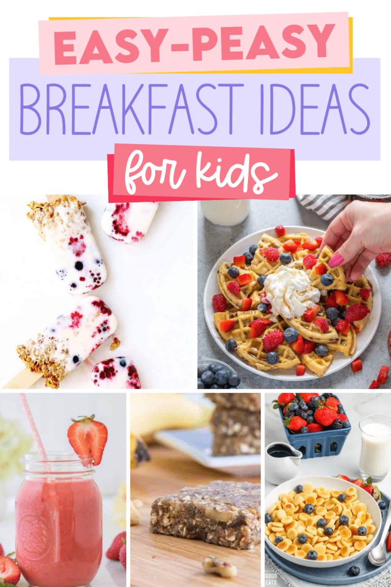 40 Easy-Peasy Breakfast Ideas for Kids | The Dating Divas