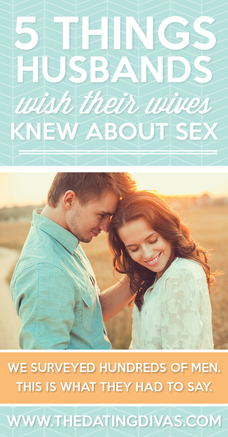 5 Things Husbands Wish Their Wives Knew About Sex The Dating Divas image