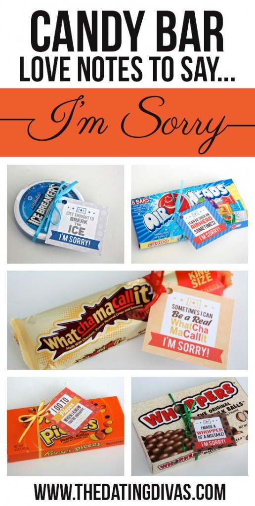 FREE Candy Bar Gift Tags with Clever Candy Puns - The Dating Divas