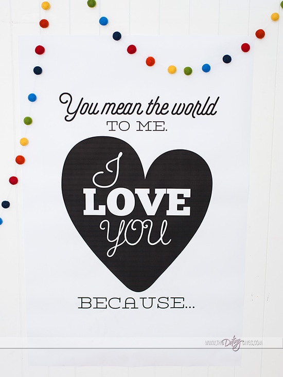  Reasons I Love You  Posters  an Easy  Romantic Gift Idea - 28