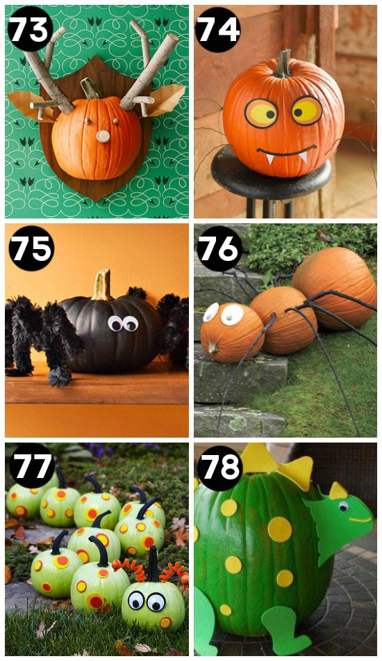 150 Pumpkin Decorating Ideas - Fun Pumpkin Designs for Halloween