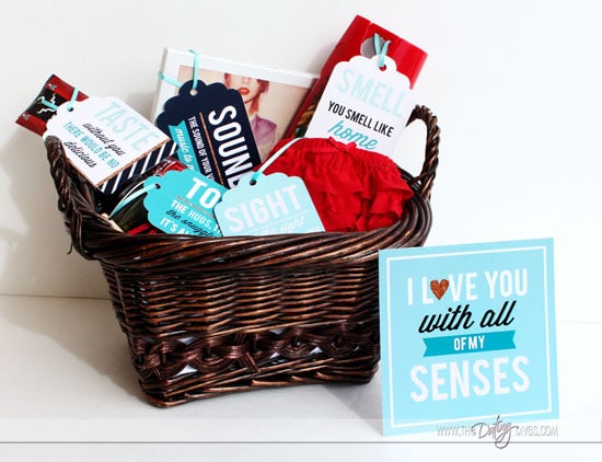 The 5 Senses gift tags